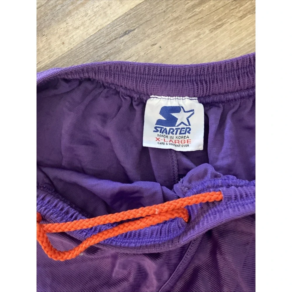 NBA‎ Phoenix Suns Starter Basketball Shorts Mens XL Purple Retro